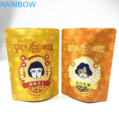 食糧軽食のクッキーのためのResealable臭いの証拠のマイラーのアルミニウム ジップ ロック式の包装袋