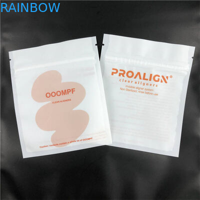 平らな習慣は歯のアライナのために包むプラスチック袋を印刷した