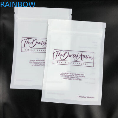 1つの側面のゆとりが付いている注文の印刷されたアライナのマイラーの平らなマット包装袋