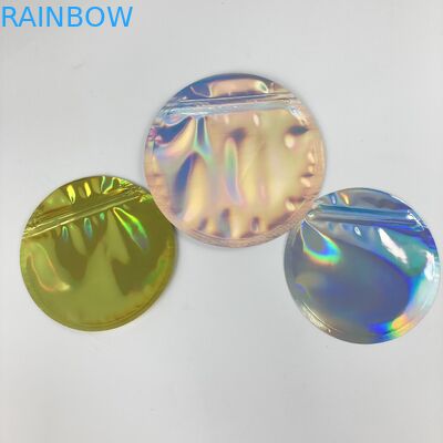 袋の上のアルミ ホイルの茶スナックの包装の立場はカスタム化をファスナーを絞める