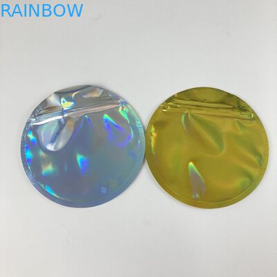 袋の上のアルミ ホイルの茶スナックの包装の立場はカスタム化をファスナーを絞める