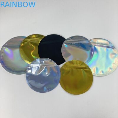 袋の上のアルミ ホイルの茶スナックの包装の立場はカスタム化をファスナーを絞める