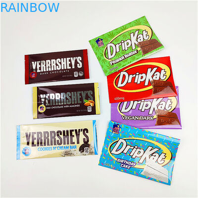 チョコレート・バー400mgのために包む注文の印刷されたマイラーEdiblesの軽食袋