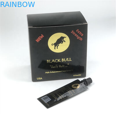 蜂蜜の男性の強化の補足のために包む空の口の袋