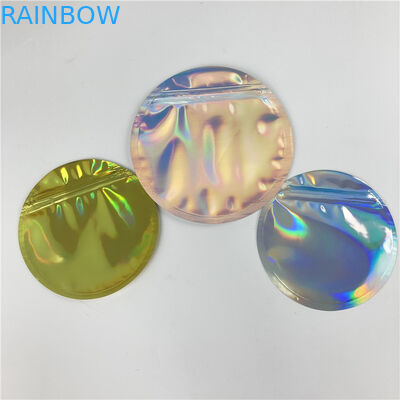 ジッパーのクッキーのアルミ ホイル マイラーの上の注文の形の立場は3.5g 7g 14g 28gを袋に入れる