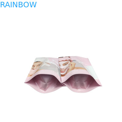 海洋の海の塩ボディのためのプラスチック ジッパーの袋の上の習慣によって印刷されるアルミ ホイルの立場はクリーム色ごしごし洗う