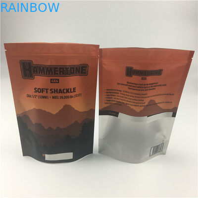 ボディはロゴのジッパーのロックおよび窓に浸すバス ソルト包装袋の立場Doypackをごしごし洗う