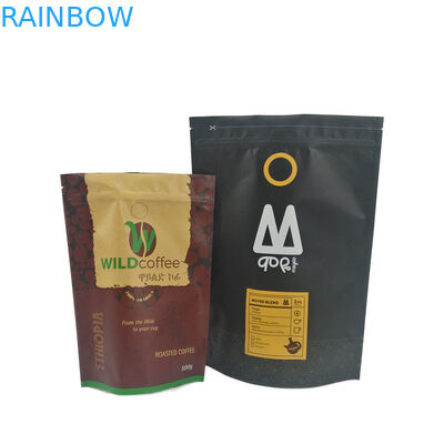 ロゴのプラスチック パッケージ袋を印刷する袋のジッパーのグラビア印刷の上のマイラーのペーパー立場