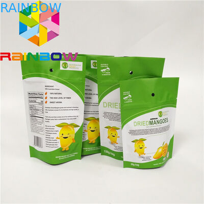 ロゴのプラスチック パッケージ袋を印刷する袋のジッパーのグラビア印刷の上のマイラーのペーパー立場