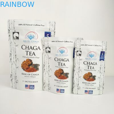 ロゴのプラスチック パッケージ袋を印刷する袋のジッパーのグラビア印刷の上のマイラーのペーパー立場