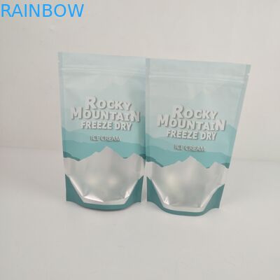 ロゴのプラスチック パッケージ袋を印刷する袋のジッパーのグラビア印刷の上のマイラーのペーパー立場