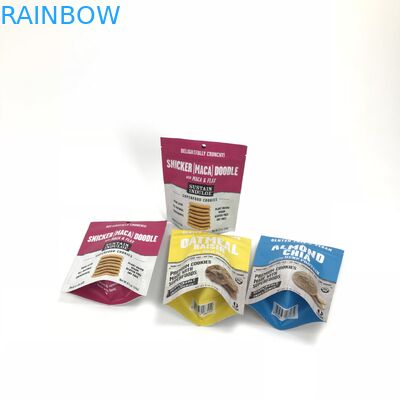 袋の上の3.5g臭いの証拠のZiplockの立場は砂糖菓子のクッキーのプラスチック包装の袋を