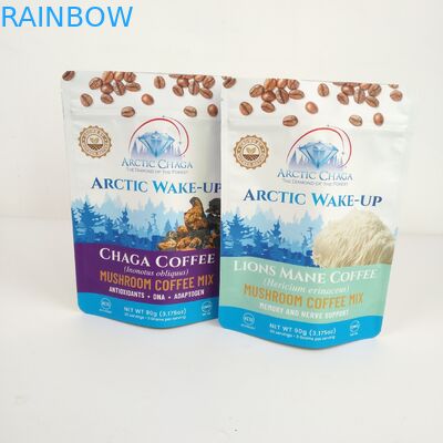 コーヒーCBDはマイラーを袋に入れる3.5gプラスチックPE 50を- 200microns厚さ立てる