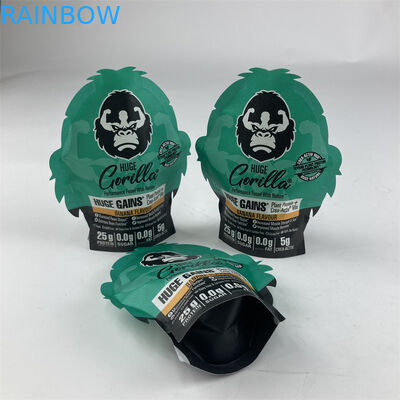 不規則な形は臭いの証拠のマイラー3.5g 7g 14g 28gの柔らかいタッチのジップ ロック式のマイラー袋を薄板にした