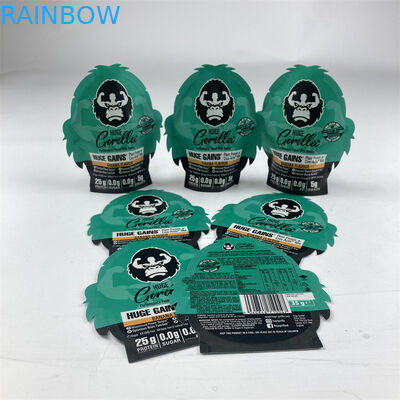 不規則な形は臭いの証拠のマイラー3.5g 7g 14g 28gの柔らかいタッチのジップ ロック式のマイラー袋を薄板にした