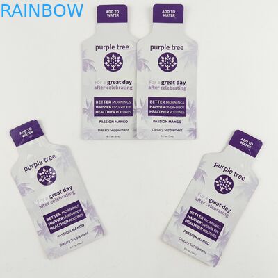 デジタル印刷物ホイル包装袋の半端ものプラスチック型抜きされた食用の食糧ジッパーの袋