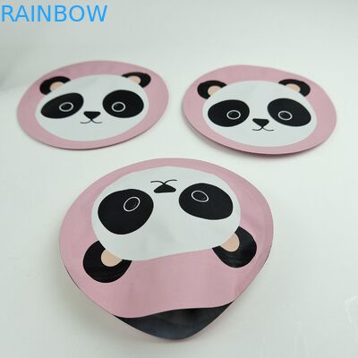 ジップ ロック式袋の上の型抜きされた再使用可能な立場は証拠3.5gマイラー袋をかぐ