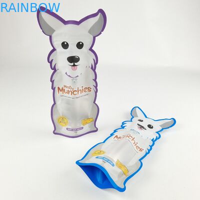 軽食のチーズ ジップ ロック式のマイラーの食糧貯蔵は袋の上の型抜きされた袋の磨き粉の立場を袋に入れる