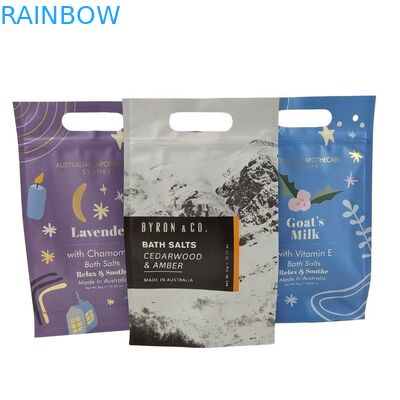 ジッパーの袋ボディの上の立場をごしごし洗うアルミ ホイルのマイラー包装の袋をカスタム設計しなさい