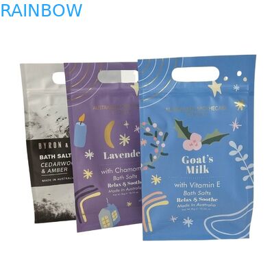 ジッパーの袋ボディの上の立場をごしごし洗うアルミ ホイルのマイラー包装の袋をカスタム設計しなさい