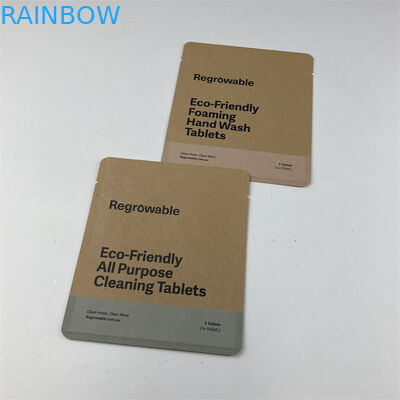 デジタルによって印刷されるOEM再使用可能なPLAのCompostable磨き粉の書類封筒はのための清潔になるパッドを作る