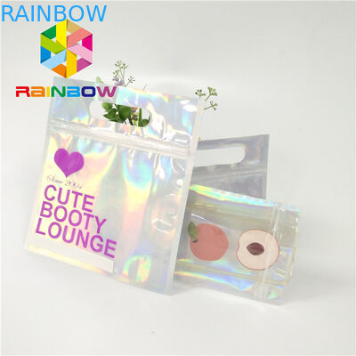 防水プラスチック ビキニ包装袋の柔らかいタッチの水着はジッパー ロック袋をリサイクルする