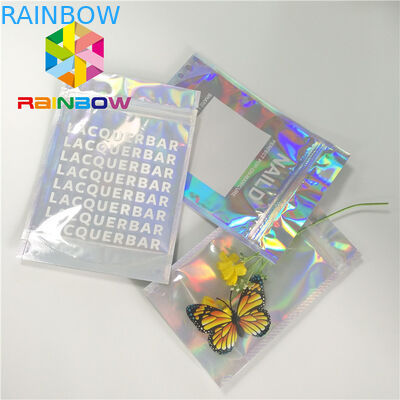 防水プラスチック ビキニ包装袋の柔らかいタッチの水着はジッパー ロック袋をリサイクルする