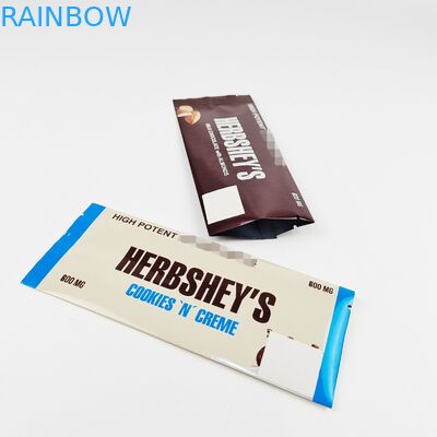 注文の印刷されたマイラーは袋をファスナーを絞めるチョコレート包装が防止湿気を袋に入れる