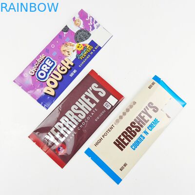 500mgチョコレート包装は湿気の防止の食用のアルミ ホイルのパッケージ袋を袋に入れる