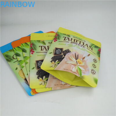 食糧注文の印刷されたマイラーは軽食の麻のアルミ ホイルの包装袋を袋に入れる