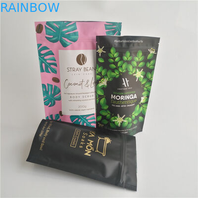 透明な注文の印刷されたマイラーは臭いの証拠の袋3.5g食用のジップ ロック式ホイル袋を袋に入れる