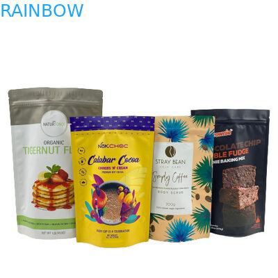 THCの食糧パッキング袋はResealableホイル3.5g 7gのマイラーのジッパー ロック袋を立てます