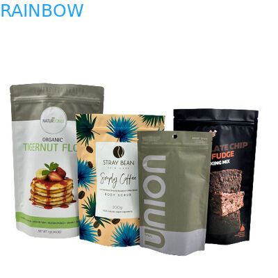 カスタマイズされたジップ ロック式の包装袋の茶コーヒー豆の食糧貯蔵の包装袋