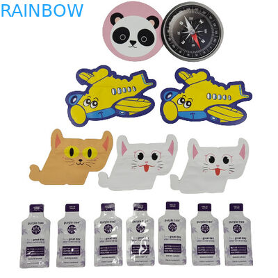 3.5g 7gの食用キャンデーの特別な定形袋の不規則な臭いの証拠はマイラー袋を型抜きしました