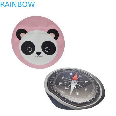 ソフトタッチ食用食品包装袋 3.5g クッキー特別な形状ダイカットマイラーバッグ