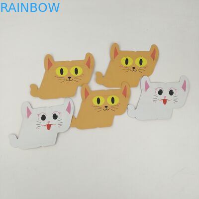 カスタム形状ダイ カット マイラー バッグ 3.5g ホログラフィック ジップ ロック式の臭いの証拠袋