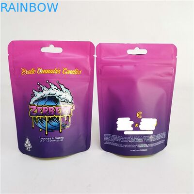 マイラー袋の立場の袋のインド大麻の花を包むプラスチック ホイルの草の香
