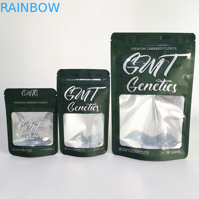 マイラー袋の立場の袋のインド大麻の花を包むプラスチック ホイルの草の香
