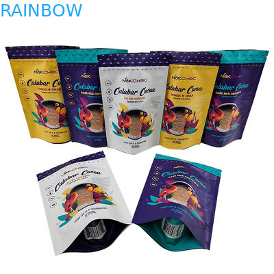 スナックのポリ袋のジッパーのマイラーの袋包装キャンデーのクッキーを立てなさい