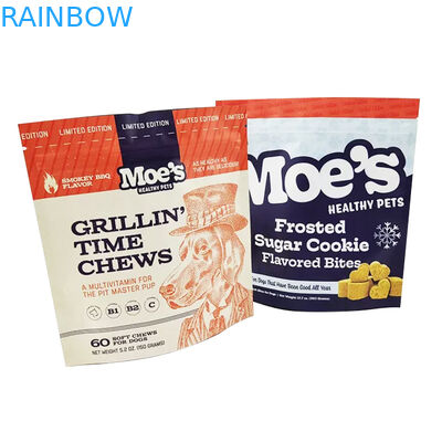 多彩なアルミニウム包装のマイラーはジッパーの袋の上の3.5g自己支持の立場を袋に入れる