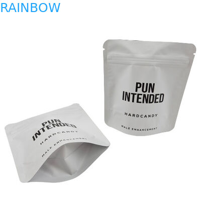 臭いの証拠CMYKの3.5gのためのジップ ロック式の軽食袋の袋マイラーは200 Micromsを包む