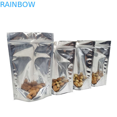 アルミ ホイルのマイラー袋はResealable袋の臭いの証拠の包装の食糧の上に立つ