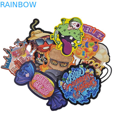 3.5g 7g 14g 28g カスタム デザイン不規則なチャイルド プルーフ ダイ カット スナック形プラスチック包装