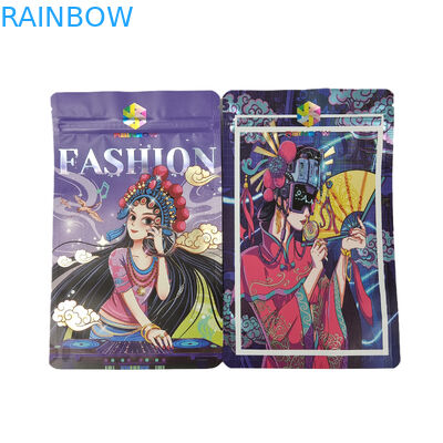 食用プラスチック包装アルミ ホイル ジッパーはスナック クッキーのタンパク質の粉のための袋を立てます
