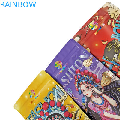 食用ホイルスタンドアップジッパーポーチ 100 グラムプラスチックキャンディ/スナック/コーヒー/ペットフードマイラーバッグ