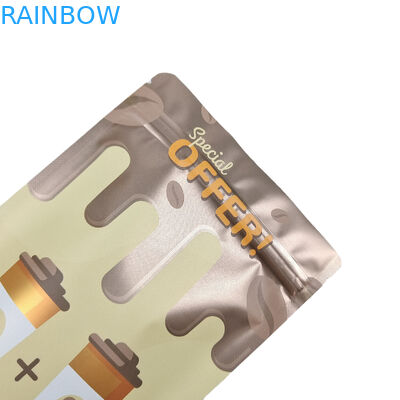 食用ホイルスタンドアップジッパーポーチ 100 グラムプラスチックキャンディ/スナック/コーヒー/ペットフードマイラーバッグ