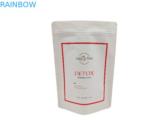 袋の臭いの証拠のアルミ ホイルのジップ ロック式の袋の上の茶アルミ ホイルの立場