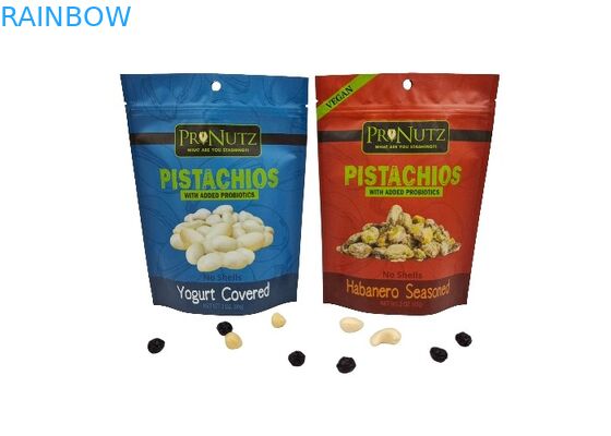 袋の無光沢アルミニウム食品包装の袋の上の250g 500g 1kgの習慣の立場