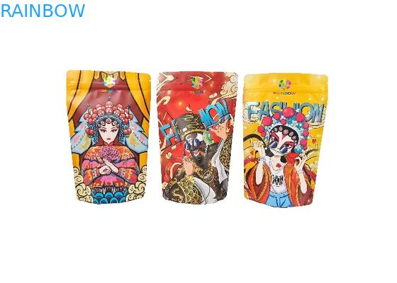 食糧ピーナツ キャンデーのナットのデザートの貯蔵はResealable Ziplockが付いているマイラーの食糧袋を立てる