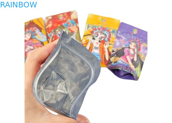 食糧ピーナツ キャンデーのナットのデザートの貯蔵はResealable Ziplockが付いているマイラーの食糧袋を立てる